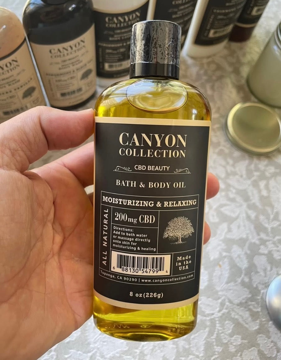 200 mg CBD Bath and Body Oil