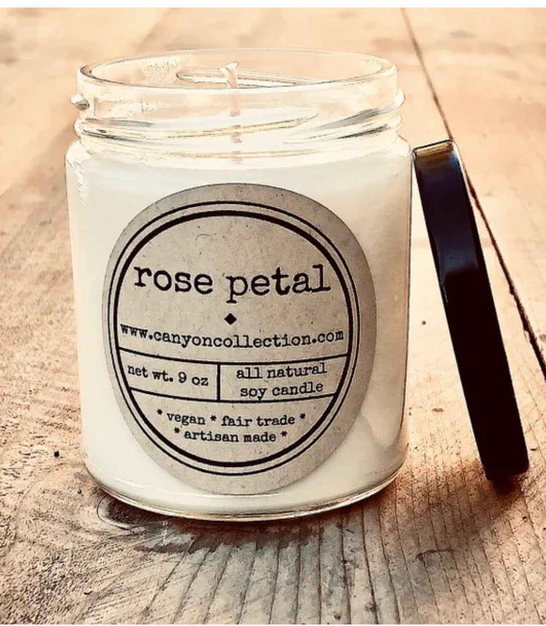 ROSE PETAL SOY CANDLE