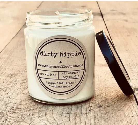 DIRTY HIPPIE SOY CANDLE