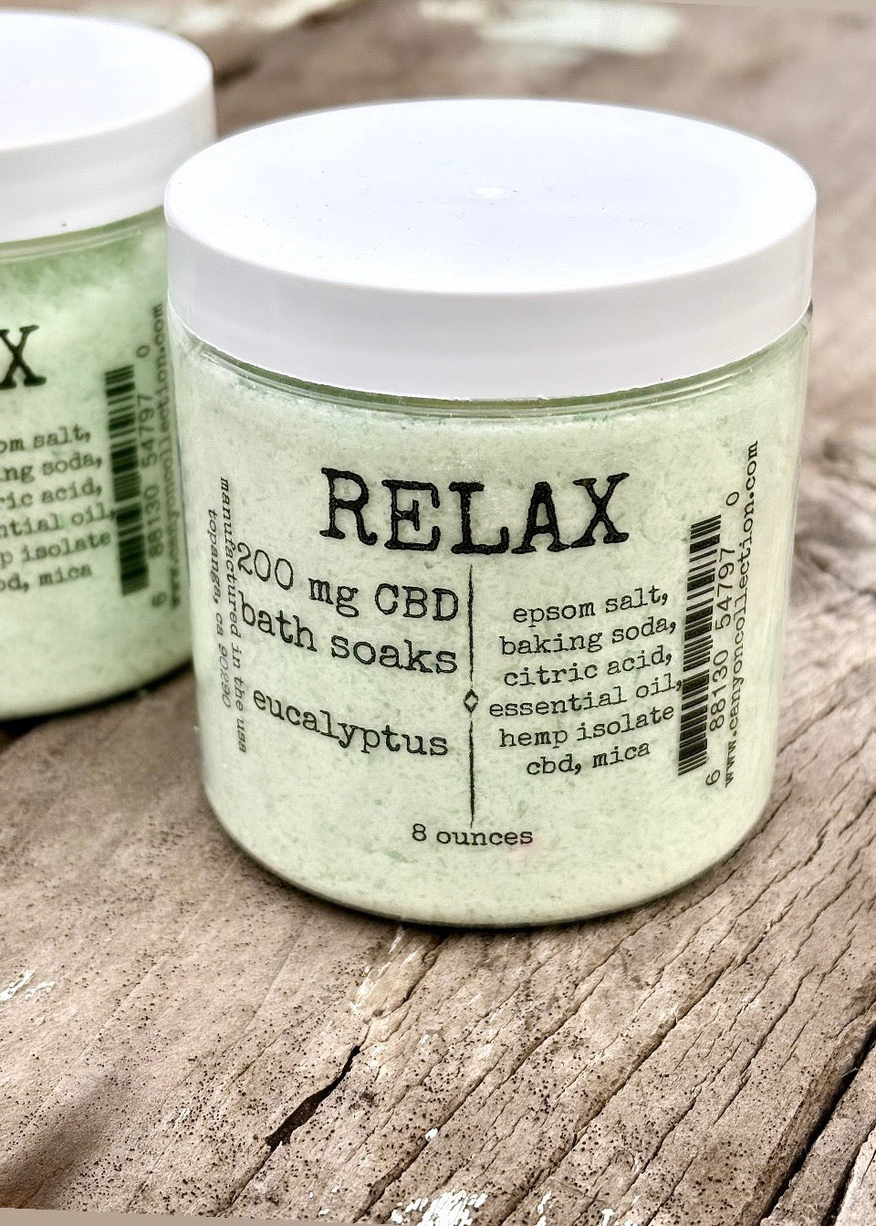 200 mg CBD Bath Soaks